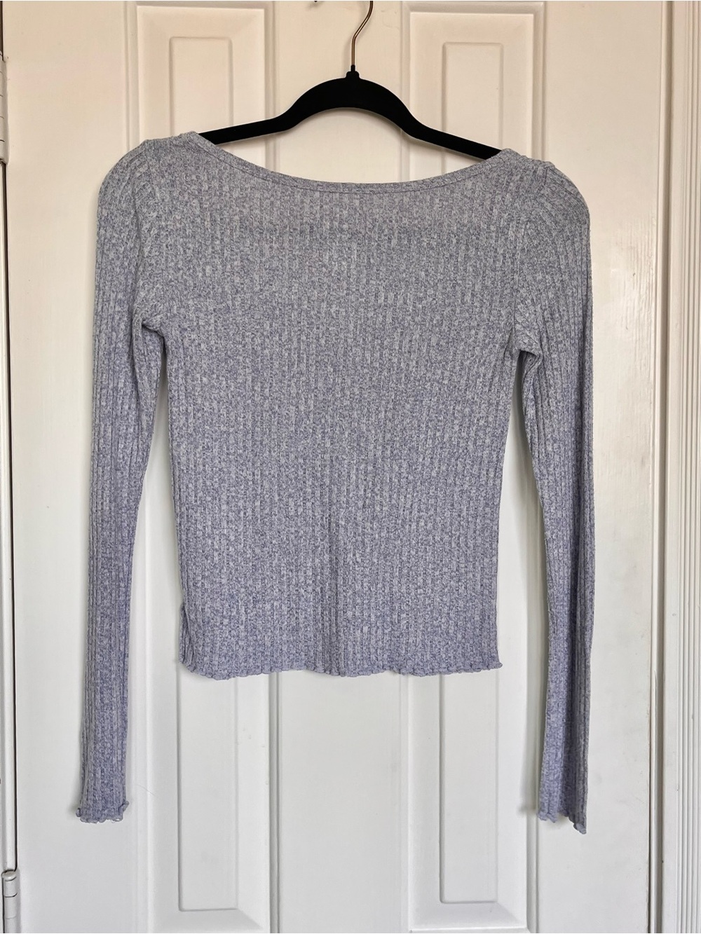 Soft & Sext Rib Long Sleeve Top - Picture 6 of 6